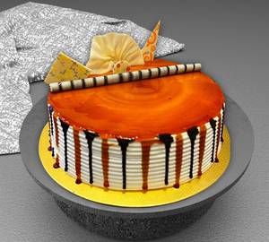 Galaxy Fresh Cream Cake-1 Kg                                                   