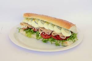 Ham, Egg And Cheese Cubano - Half