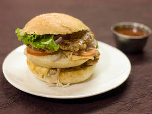 Double Decker Burger