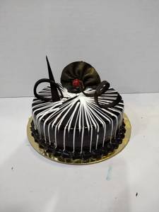 Midnight Chocolate Cake [eggless]
