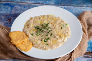 Mushroom & Cheese Risotto