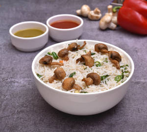 Mushroom Fried Rice
