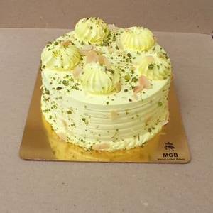 Eggless Ras Malai Cake