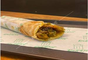 Soya Chaap Tikka Roll.