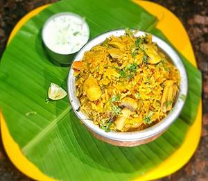Mushroom Biriyani