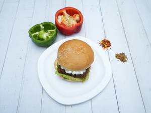Spicy Paneer Burger