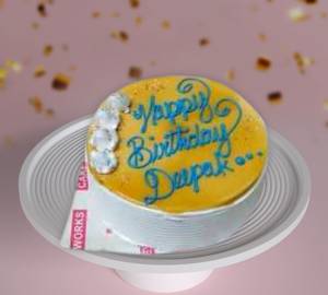 Butterscotch Cake 1/2kg Eggless