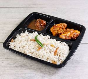 Nawabi Pulav & Chicken Kassa