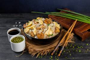 Mix Fried Rice (egg, Chicken And Prawns)
