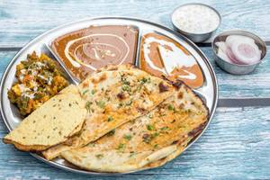 Onion Naan Thali