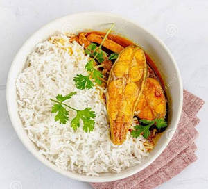 Rice + Fish Curry