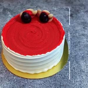 Red jely cake