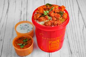 Red Bucket Special Chicken Biryani [1 Person]