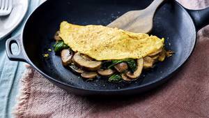 Mushroom Omelatte