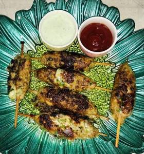 Cheese Seekh Kebab