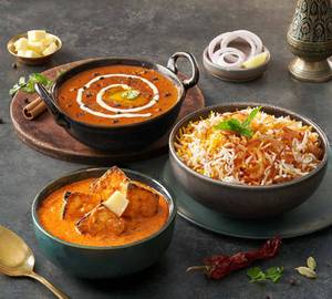 Paneer Butter Masala & Dal Makhani Meal