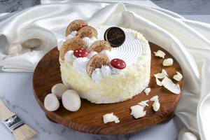 White Forest Gateau [Eggless]