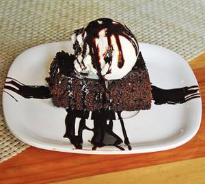 Brownie with Icecream