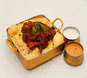 Chicken Fry Piece Biryani