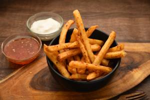 Masala French Fries With Mix Herb [225 Grams]