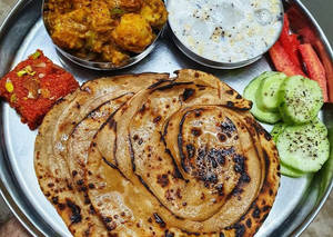Special Chaap Thali