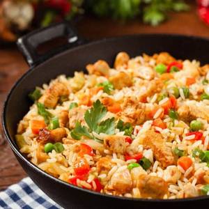 Chicken Singapuri Rice