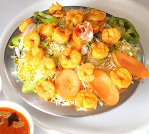 Prawns Biryani    
