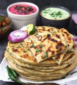 Tandoori Aloo Pyaz Parantha