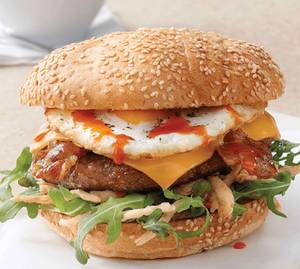 Egg Cheese Burger 