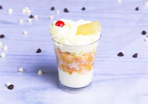 Pineapple Pudding Glass