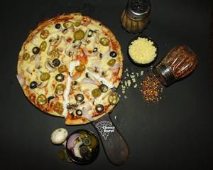 Veg Italiano Fresh Cheese Burst Pizza 10"