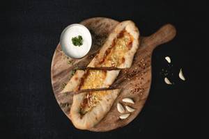 Classic Sourdough Stuffed Garlic Bread