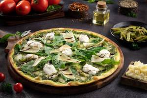 NY - Asparagus, Burrata And Rocket Pizza(No Onion No Garlic)