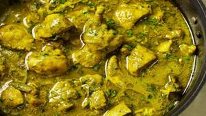 Hariyali Chicken Chilly Half
