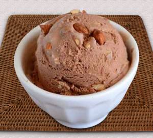 Almond Chocolate Fudge Ice Cream
