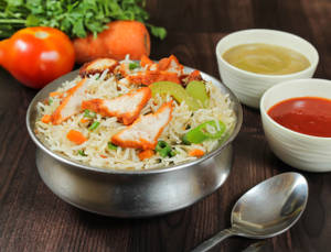 Schezwan Fried Rice Chicken 