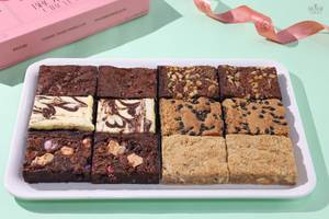 Assorted Brownie Gift Box Of 12 (classic Collection)
