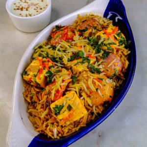Paneer Hydrabadi Biryani (500 Gm)
