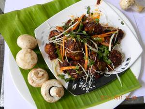 Mushroom Manchurian