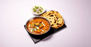 Paneer Butter Masala With Choice Of Bread Combo