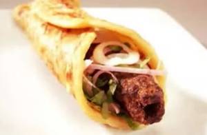 Chicken Seekh Kabab Roll  Double