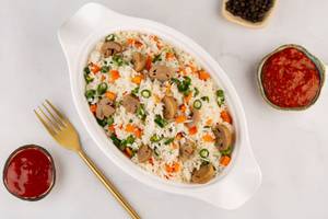 Mushroom Fried Rice