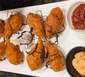 Kurkure Chicken Momos [8 Pcs]