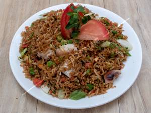 Egg Chicken Fried Rice