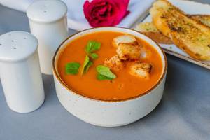 Roasted Tomato And Basil Soup