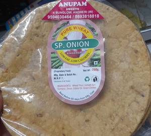 Sp. Onion Khakhra (250 Gms)