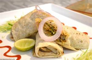 Chicken Seekh Kabab 2 Pcs 2 Rumali Roti