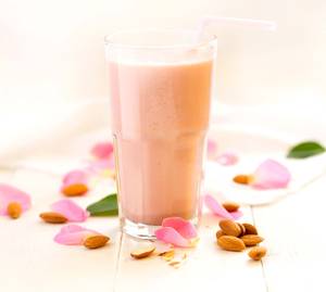 Rose Badam Milk Shake