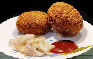 Kurkure Veg Tikki Burger 