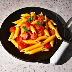 Chicken Salami Penne Pasta